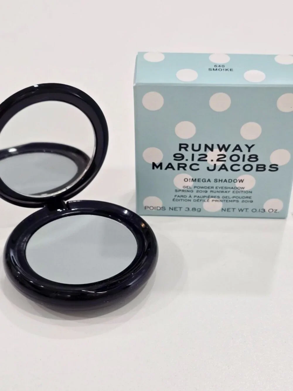 Marc Jacobs ✦ O!Mega Shadow 640 SMO!KE ✦ Gel Powder Eyeshadow Runway Edition NWT